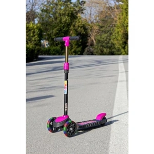 Led ışıklı 3 tekerli scooter, 40 kg taşıma kapasitesi, 3 yaş ve üstü