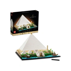 LEGO® Architecture Keops Piramidi 21058 - Yetişkinler için Dekoratif ve Sergilenebilir Model Yapım Seti (1476 Parça)
