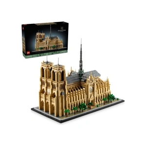 LEGO® Architecture Notre Dame Katedrali 21061 - Yetişkinler için Dekoratif ve Sergilenebilir Model Yapım Seti (4383 Parça)