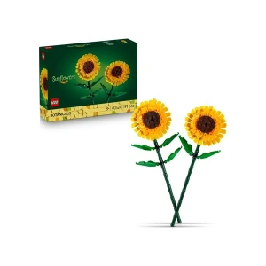 LEGO® Botanicals Ayçiçeği 40524 – 8 Yaş ve Üzeri Çocuklar Için 2 Ayçiçeği Içeren Yaratıcı Oyuncak Yapım Seti (191 Parça)