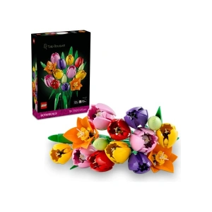 LEGO® Botanicals Lale Buketi 11501 - Anneler Gününe Özel 5 Çeşit Lale İçeren Yaratıcı Dekoratif Model Yapım Seti (576 Parça)