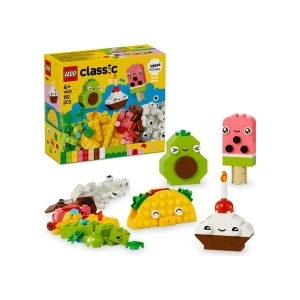 LEGO® Classic Yaratıcı Yiyecek Arkadaşlar 11039 - 4 Yaş & Üzeri Çocuklar için Yaratıcı Oyuncak Yapım Seti (150 Parça)