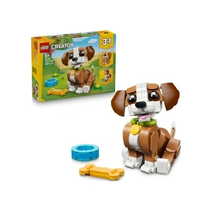 LEGO® Creator 3’ü 1 Arada Sevimli Hayvanlar: Oyunbaz Yavru Köpek 31382 – 8+ için Yaratıcı Oyuncak Yapım Seti (336P)