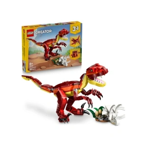LEGO® Creator 3’ü 1 Arada Vahşi Dinozor 31379 – 8+ Yaş için Yaratıcı Oyuncak Yapım Seti (283 Parça)