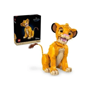 LEGO® │ Disney Genç Aslan Kral Simba 43247 - Yetişkinler için Model Yapım Seti (1445 Parça)