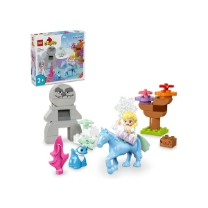 LEGO® DUPLO® │ Disney Elsa ve Bruni Büyülü Ormanda 10418 - 2 Yaş & Üzeri Çocuklar için Eğitici Oyuncak Yapım Seti (31 Parça)