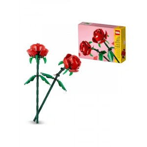 LEGO Gül Yapım Seti, Kırmızı Gül, 120 Parça