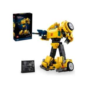 LEGO® Icons Bumblebee 10338 - Yetişkinler için Koleksiyonluk Robot Aksiyon Figürü Yapım Seti (950 Parça)
