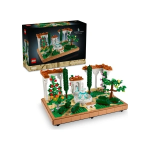 LEGO® Icons Fıskiyeli Bahçe 10359 - Yetişkinler için Model Yapım Seti (1302 Parça)