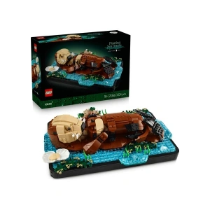 LEGO® Ideas Yüzen Deniz Samurları 21366 - Anneler Günü Hediyesi Figürler ve İstiridye İçeren Model Yapım Seti (1234 Parça)