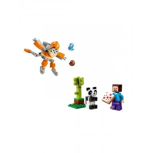 LEGO Minecraft Seti, Steve ve Bebek Panda Figürü