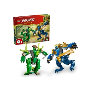 LEGO® NINJAGO® Jay’in Ejderha Robotu Savaşı 71853 - 4 Yaş ve Üzeri Çocuklar İçin 2 Minifigür İçeren Oyuncak Yapım Seti (107 Parça)