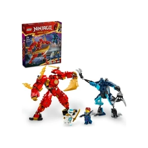 LEGO® NINJAGO® Kainin Ateş Elementi Robotu 71808 - 7 Yaş & Üzeri Çocuklar için Yaratıcı Oyuncak Yapım Seti (322 Parça)