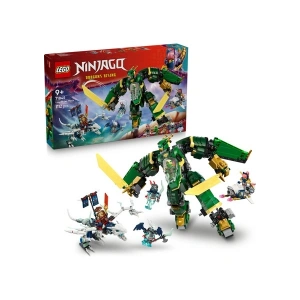 LEGO® NINJAGO® Lloyd’un Jet Robotu 71845 - 9+ Çocuklar için 5 Minifigür ve Ejderha İçeren Yaratıcı Oyuncak Yapım Seti (1112P)