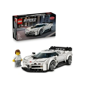 LEGO® Speed Champions Bugatti Centodieci Hiper Spor Araba 77240 - 9+ Çocuklar için Yaratıcı Yarış Arabası Oyuncak Yapım Seti (291P)