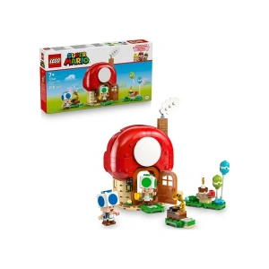 Lego® Super Mario™ Toad Evinde Parti 72041 – 7 Yaş & Üzeri Çocuklar Için Parti Temalı Yaratıcı Oyuncak Yapım Seti (276 Parça)