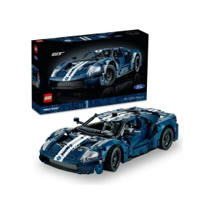 LEGO® Technic 2022 Ford GT 42154 - Yetişkinler için Koleksiyonluk Yaratıcı Model Yapım Seti (1468 Parça)