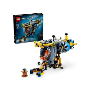 LEGO® Technic Derin Deniz Araştırma Denizaltısı 42201 - 9 Yaş & Üzeri Çocuklar için Yaratıcı Oyuncak Yapım Seti (413 P)