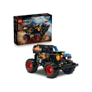 LEGO ® Technic Monster Jam™ Grave Digger™ Ateş ve Buz 42219 - 7 Yaş ve Üzeri Çocuklar için Çek-Bırak Kamyon Yapım Seti (263 Parça)