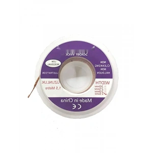 Lehim Sökme Fitili, 1.5mm Kalınlık