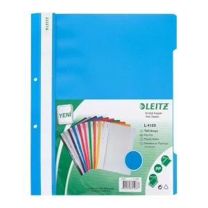 Leitz 4189 Telli Dosya Mavi 50li Paket