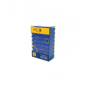 Leke Bırakmayan 8li Sınav Silgisi - Silka Curved