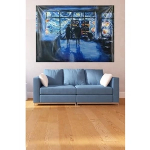 Leke Tutmaz Kadife Dokulu Duvar Örtüsü, 70 x 100 cm