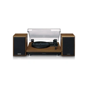 Lenco LS-100 WD Bluetoothlu Hoparlörlü Ahşap Pikap Plak Çalar