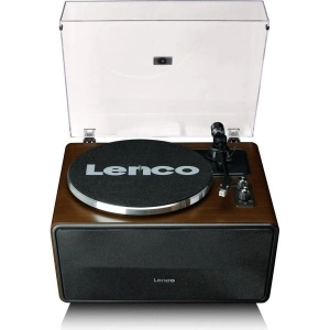 Lenco LS-470 Wa 4 Dahili Hoparlörlü Bluetoothlu Pikap Plak Çalar Ahşap