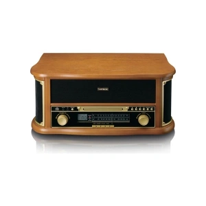 Lenco TCD-2551WD - Ahşap Retro Bluetooth Pikap