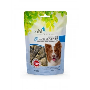 Lezzetli Balık Derisi Sargılı Kemik Ödülü - 75 Gr