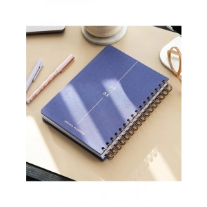 Lila Renkli A5 Spiralli Haftalık Ajanda - 2026 Modeli