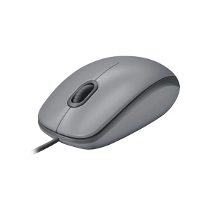 Logitech M110 Sessiz Tam Boyutlu Kablolu Usb-A Bağlantılı Optik Mouse - Gri