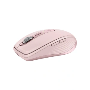 Logitech MX Anywhere 3S Kompakt 8000 DPI Optik Sensörlü Sessiz Bluetooth Kablosuz Mouse - Pembe