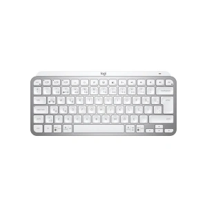 Logitech MX Keys Mini Mac İçin Minimalist Kablosuz Aydınlatmalı İngilizce Q Klavye - Beyaz