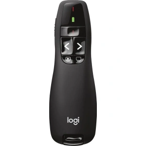 Logitech R400 Siyah Kablosuz Sunum Kumandası 15 Metreye Kadar Kablosuz Kullanım Mesafesi