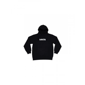 Logo Kapüşonlu Sweatshirt - Siyah, XXL