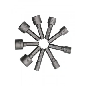 Lokma Seti, 1/4 Vidalı, Metrik Adaptör, 9 Parça