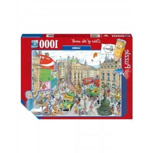 Londra Temalı 1000 Parça Puzzle