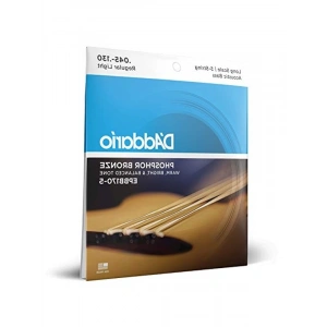 Long Scale Akustik Bas Gitar Tel Seti, 45-130 Ölçü