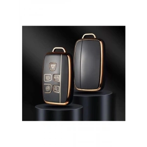 Lüks Akıllı Anahtar Kılıfı, Premium Koruma Sağlayan Siyah-Gold Tasarım