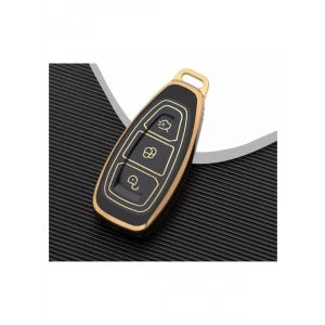 Lüks Anahtar Kılıfı - Siyah ve Altın Renk