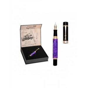 Lüks Ergonomik Dolma Kalem, Altın Kaplama Detaylar