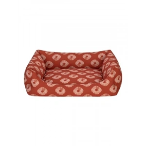 M Boyutunda 60x70 cm Tarçın Renkli Köpek Yatağı, Konforlu Tasarım