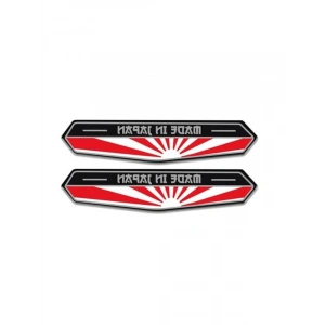 Made in Japan bayraklı 3D Sticker