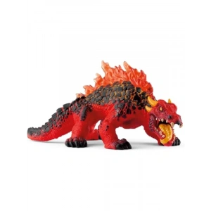 Magma Kertenkelesi Figürü - Elde Boyanmış Detaylar