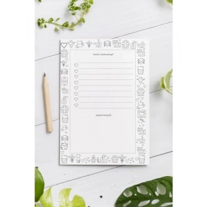 Magnetli Alışveriş Listesi Not Defteri, 60 Sayfa, A6 Boyut