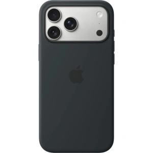 Magsafe Özellikli iPhone 17 Pro Max Silikon Kılıf - Siyah