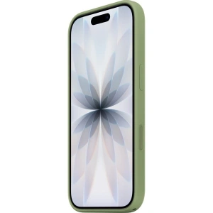 Magsafe Özellikli iPhone 17 Silikon Kılıf - Açık Yosun