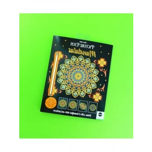 Mandala Kazımalı Boyama Seti - 8 Adet Mandala Panel